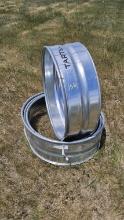 QTY (4)- Fire or Garden Rings 1ft x 3ft