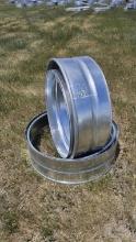 QTY (4)- Fire or Garden Rings 1ft x 3ft