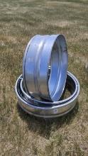 QTY (4)- Fire or Garden Rings 1ft x 3ft