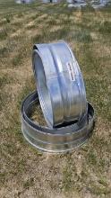 QTY (4)- Fire or Garden Rings 1ft x 3ft