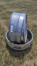 QTY (4)- Fire or Garden Rings 1ft x 3ft