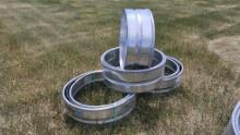QTY (9)- Fire or Garden Rings 1ft x 3ft