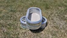 QTY (6)- 2x1x4ft Tank