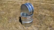 QTY(4)- 2ft X 1ft Round Tanks
