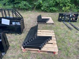 2024 Mower King SA Skid Steer Forks (UNUSED)