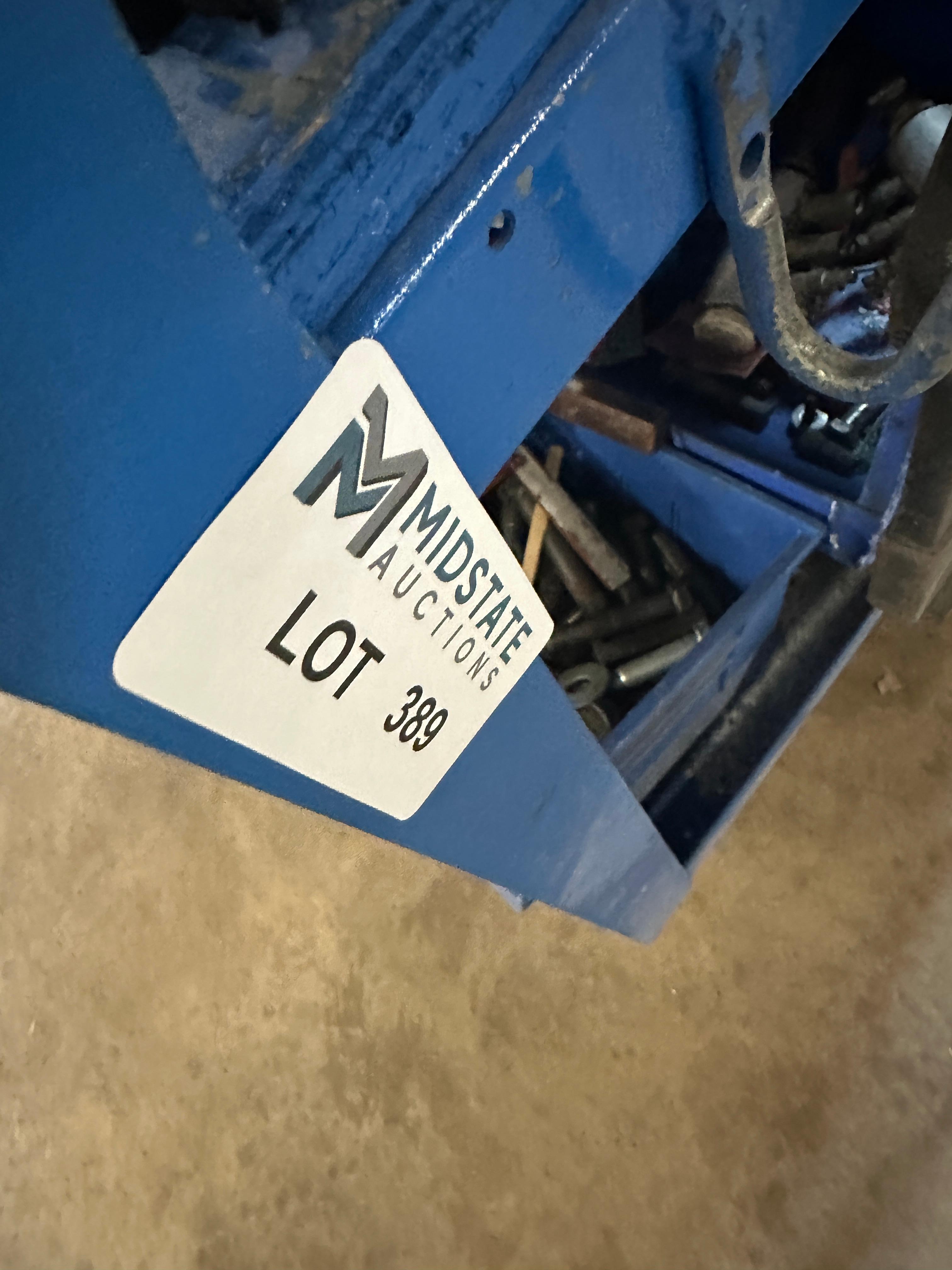 Metal Cart With All Contents