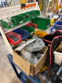 Metal Cart With All Contents
