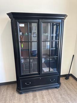 Large Black Hutch No Contents