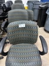 Row Of Rolling Office Chairs