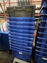 Storage Bins. Blue
