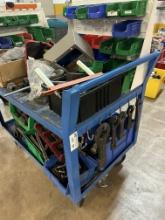 Metal Cart With All Contents