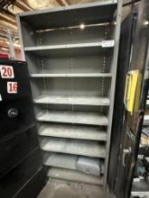 Metal Shelve System No Contents