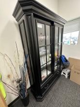 Large Black Hutch No Contents