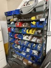 Wall Unit Of Electrical Parts With All Contents