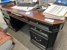 Wood Desk No Contents