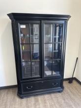 Large Black Hutch No Contents