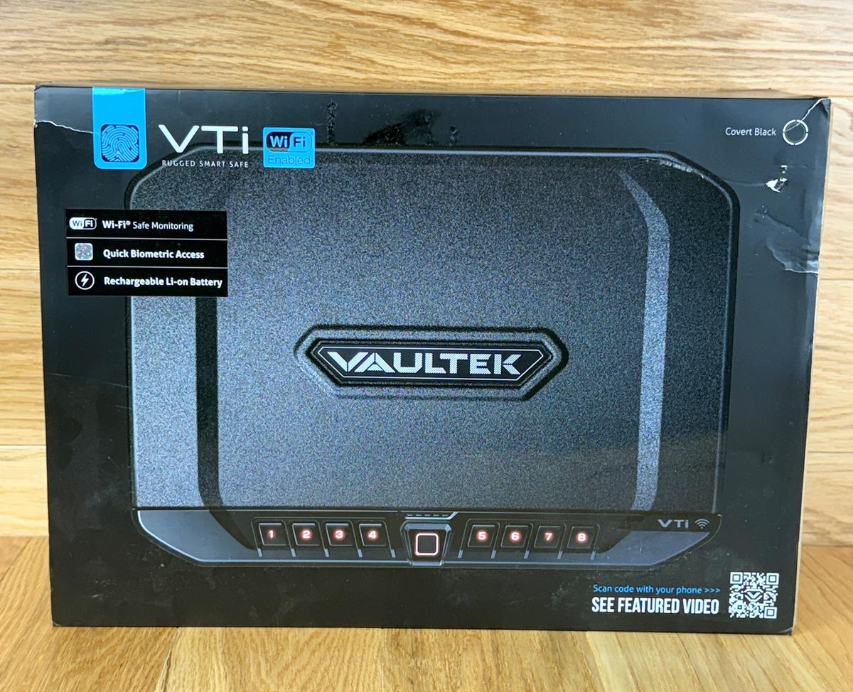 Vaultek Pro Series Pro VTi Biometric Full Size Pistol Safe with Bluetooth Black