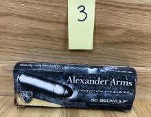 Alexander Arms Ammunition .50 Beowulf 300 Grain FTX #3