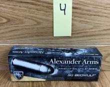 Alexander Arms Ammunition .50 Beowulf 300 Grain FTX #4
