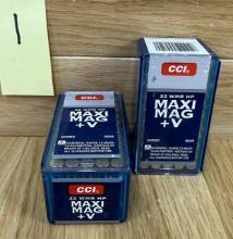 Lot of 2 CCI 22WMR HP MAXI MAG +V #1