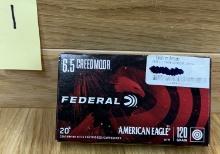 Federal American Eagle 6.5 Creedmoor 120 GRAIN #1