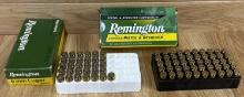 Lot of 2 Remington 9mm EXPRESS Pistol & Revolver Ammunition - 1 Short Box 81rds