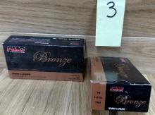 Lot of 2 PMC Bronze 9mm Luger 115 Grain FMJ #2