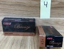 Lot of 2 PMC Bronze 9mm Luger 115 Grain FMJ #3