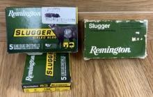 Lot of 3 Remington SLUGGERÂ® Rifled Slug 12 Gauge 3â€? 1oz