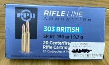 PPU 303 British SP BT 150 gr 9,7 g