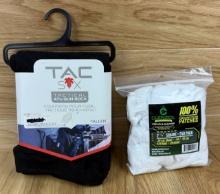 Lot of 2 - ALLEN Tactical 47â€? Gun Sock + 250pack Gun Patches