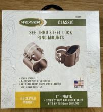 Weaver Classic Mount 30mm !â€� Matte 49711 - See photo for Details