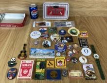 John Lanzendorf Personal Button Miscellaneous Collection Dinosaur