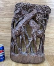African Wood Carving - Giraffes