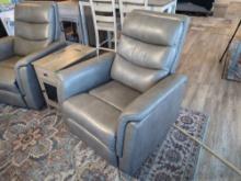 Leather Style Power Reclining Chair