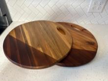 Round Wood Cutting Boards