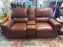 Electronic Reclining Love Seat