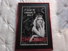 Broadway Show Chicago The Musical Framed Poster Autographed By Cast!