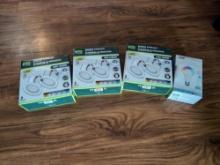 Lot Of 3 Pg Led Retrofit Downlight 2-packs + Feit Electric Smart Wifi Bulb