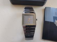 Rado Diastar 152.0332.3 Mens Watch High-tech Ceramic, Quartz, Box & Papers