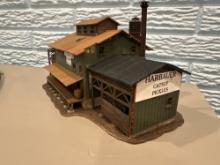 Lionel Ho Scale Harbauer Pickle & Catsup Factory Weathered Industrial Model