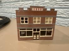 Ho Scale 1929 Brick Commercial Building Storefront Model Kit