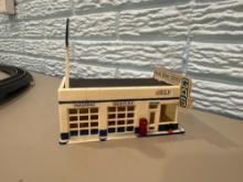 Ho Scale Gulf Gas Station Vintage Service Building With Signage
