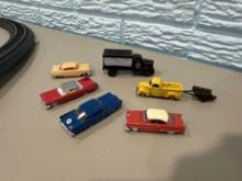 Ho Scale 1950s Era Cars & Trucks Mixed Lot Of 6 Vehicles