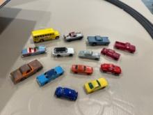 Ho Scale Mixed Vehicle Lot Â€“ 14-piece Collection Â€“ Trucks, Cars & Bus