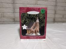 Hallmark 1998 "the Stone Church" Lighted Ornament Â€“ Magic Collectorâ€™s Series