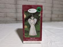 Hallmark 2000 Angelic Bell Ornament Club Edition Fine Porcelain
