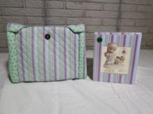 Precious Moments 25th Anniversary Club Set Map A Route Figurine W/ Tote