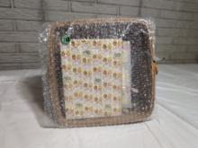 Precious Moments Trio Vinyl Frame, Figurine & Basket With Tag (20032004)