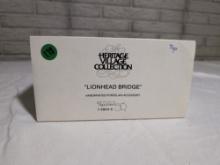 The Dickens Village Series " Lionhead Bridge"